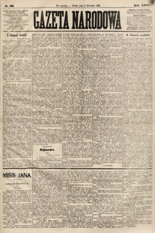 Gazeta Narodowa. 1892, nr 86