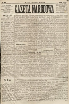 Gazeta Narodowa. 1892, nr 92
