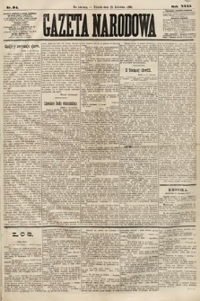 Gazeta Narodowa. 1892, nr 94