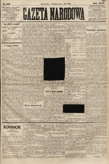 Gazeta Narodowa. 1892, nr 105