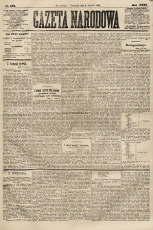 Gazeta Narodowa. 1892, nr 132