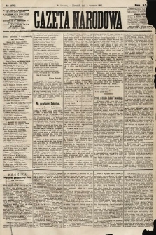 Gazeta Narodowa. 1892, nr 135