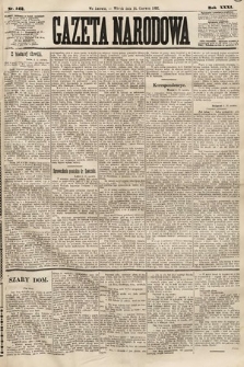 Gazeta Narodowa. 1892, nr 142
