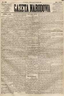 Gazeta Narodowa. 1892, nr 149