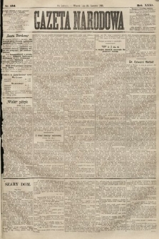 Gazeta Narodowa. 1892, nr 154