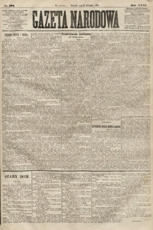 Gazeta Narodowa. 1892, nr 184
