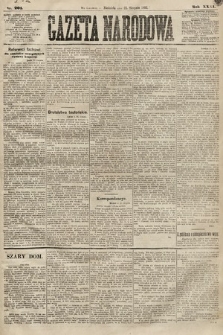 Gazeta Narodowa. 1892, nr 201