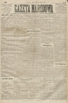 Gazeta Narodowa. 1892, nr 202