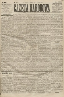 Gazeta Narodowa. 1892, nr 216