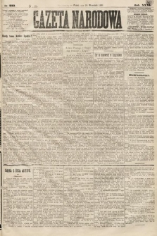 Gazeta Narodowa. 1892, nr 223
