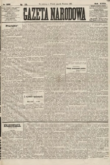 Gazeta Narodowa. 1892, nr 226
