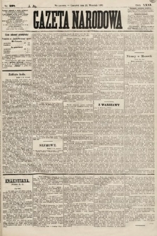 Gazeta Narodowa. 1892, nr 228