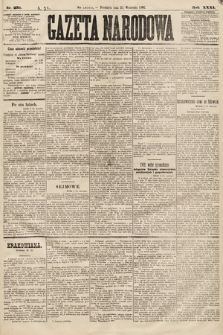Gazeta Narodowa. 1892, nr 231