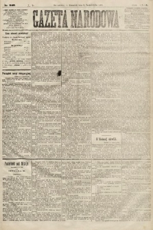 Gazeta Narodowa. 1892, nr 240