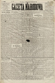 Gazeta Narodowa. 1892, nr 242
