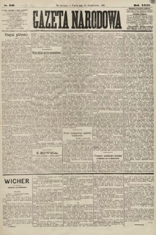 Gazeta Narodowa. 1892, nr 247