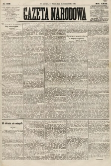 Gazeta Narodowa. 1892, nr 250