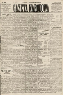 Gazeta Narodowa. 1892, nr 268