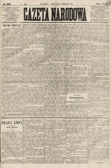 Gazeta Narodowa. 1892, nr 272
