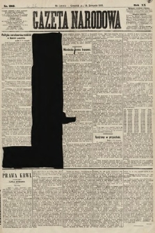 Gazeta Narodowa. 1892, nr 282
