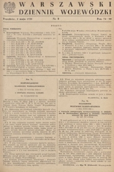 Warszawski Dziennik Wojewódzki. 1950, nr 9