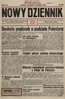 Nowy Dziennik. 1937, nr 92