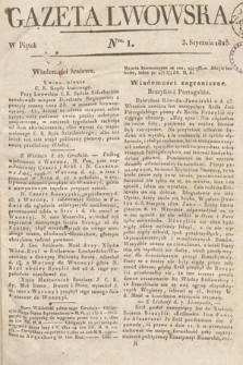 Gazeta Lwowska. 1823, nr 1