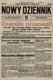 Nowy Dziennik. 1937, nr 100