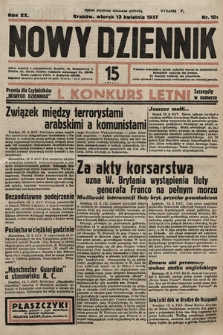 Nowy Dziennik. 1937, nr 101