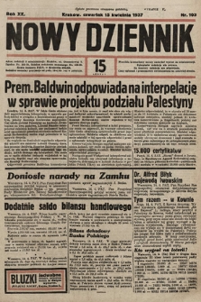 Nowy Dziennik. 1937, nr 103