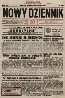 Nowy Dziennik. 1937, nr 106