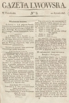 Gazeta Lwowska. 1823, nr 8