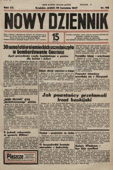 Nowy Dziennik. 1937, nr 118