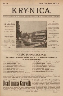Krynica. 1902, nr 9