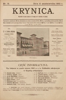 Krynica. 1902, nr 15