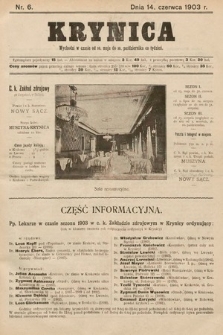 Krynica. 1903, nr 6