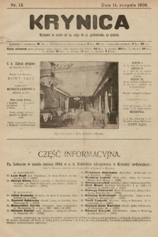 Krynica. 1904, nr 12