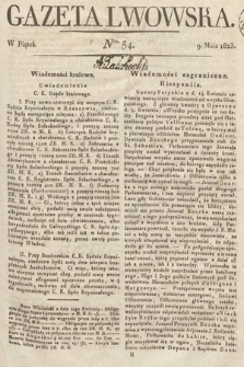 Gazeta Lwowska. 1823, nr 54