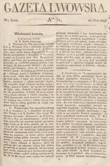 Gazeta Lwowska. 1823, nr 61