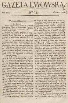 Gazeta Lwowska. 1823, nr 64