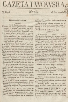 Gazeta Lwowska. 1823, nr 68