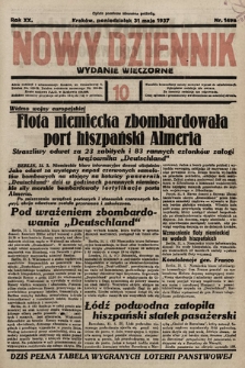Nowy Dziennik (wydanie wieczorne). 1937, nr 149a