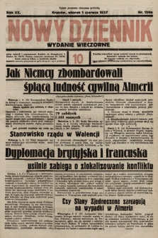Nowy Dziennik (wydanie wieczorne). 1937, nr 150a