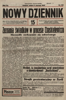 Nowy Dziennik. 1937, nr 153