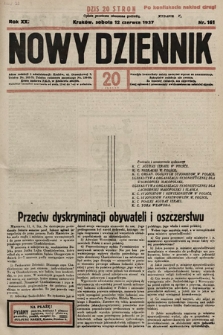 Nowy Dziennik. 1937, nr 161