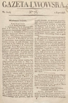 Gazeta Lwowska. 1823, nr 76