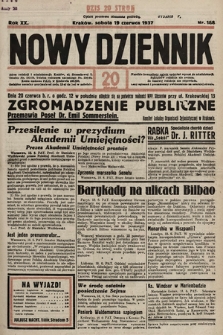 Nowy Dziennik. 1937, nr 168