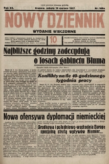Nowy Dziennik (wydanie wieczorne). 1937, nr 168a