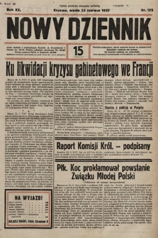 Nowy Dziennik. 1937, nr 172