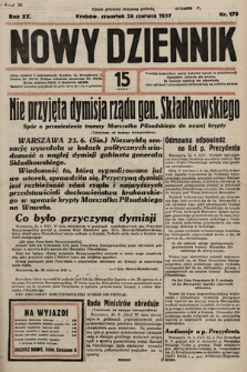Nowy Dziennik. 1937, nr 173